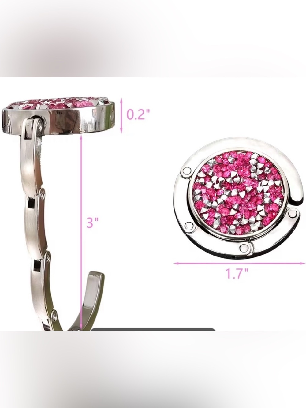 Purse Hook - Foldable Handbag Hanger
